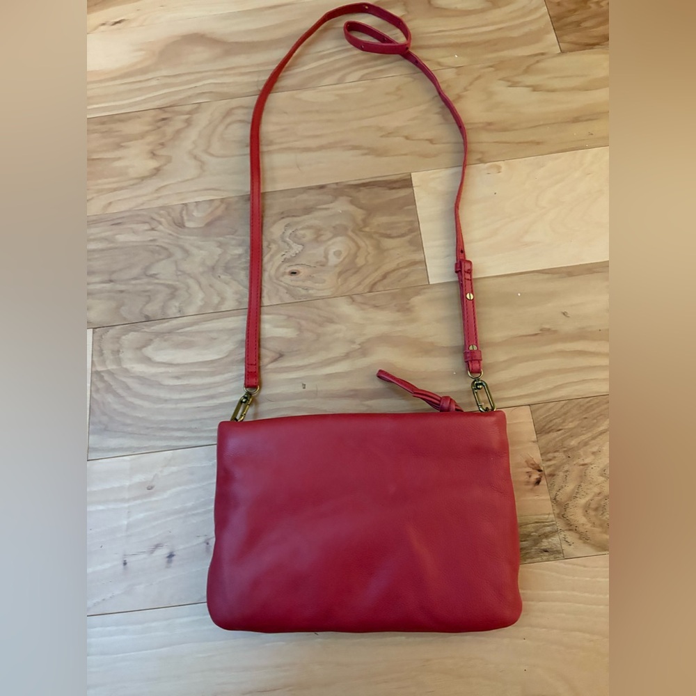 GUC Madewell red crossbody bag